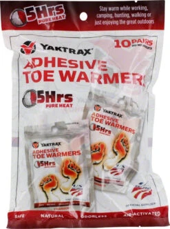 Yaktrax Toe Warmers 10 Pack