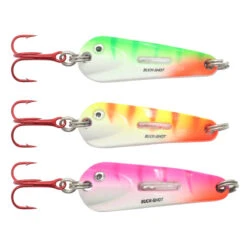 3-Pack Northland Buck-Shot Flutter Spoons