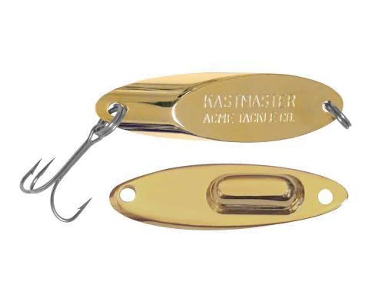 Acme Tackle Kastmaster Spoons - Rattlemaster - 1/12oz - Gold 3 Acme Tackle Kastmaster Spoons - Rattlemaster - 1/12oz - Gold