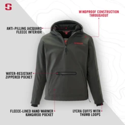 Striker Ice - Renegade Pullover - Charcoal 8 Striker Ice - Renegade Pullover - Charcoal -Fishing Supplies Store 32142XX Renegade Pullover Infographic 1 1800x1800 04875.1629914056