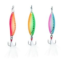 Clam Panfish Leech Flutter Spoon 40 Clam Panfish Leech Flutter Spoon -Fishing Supplies Store 71992112676