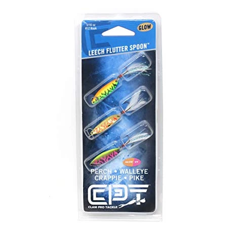 Clam Panfish Leech Flutter Spoon 22 Clam Panfish Leech Flutter Spoon - Image 20