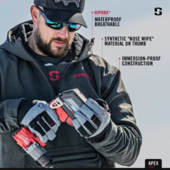 Striker Ice - Apex Gloves - Black / Gray -Fishing Supplies Store Apex glove info2 1800x1800 23717.1629911531