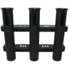 Sea-Dog Three Pole Rod Storage Rack - Black 2 Sea-Dog Three Pole Rod Storage Rack - Black -Fishing Supplies Store CW77690 23483.1671041651
