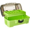 Plano 1-Tray Tackle Box W/Dual Top Access - Smoke & Bright Green -Fishing Supplies Store CW84730 28413.1671042547