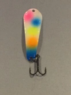 Custom Jigs And Spins Pro Glow Slender Spoon 19 Custom Jigs And Spins Pro Glow Slender Spoon -Fishing Supplies Store IMG 0267
