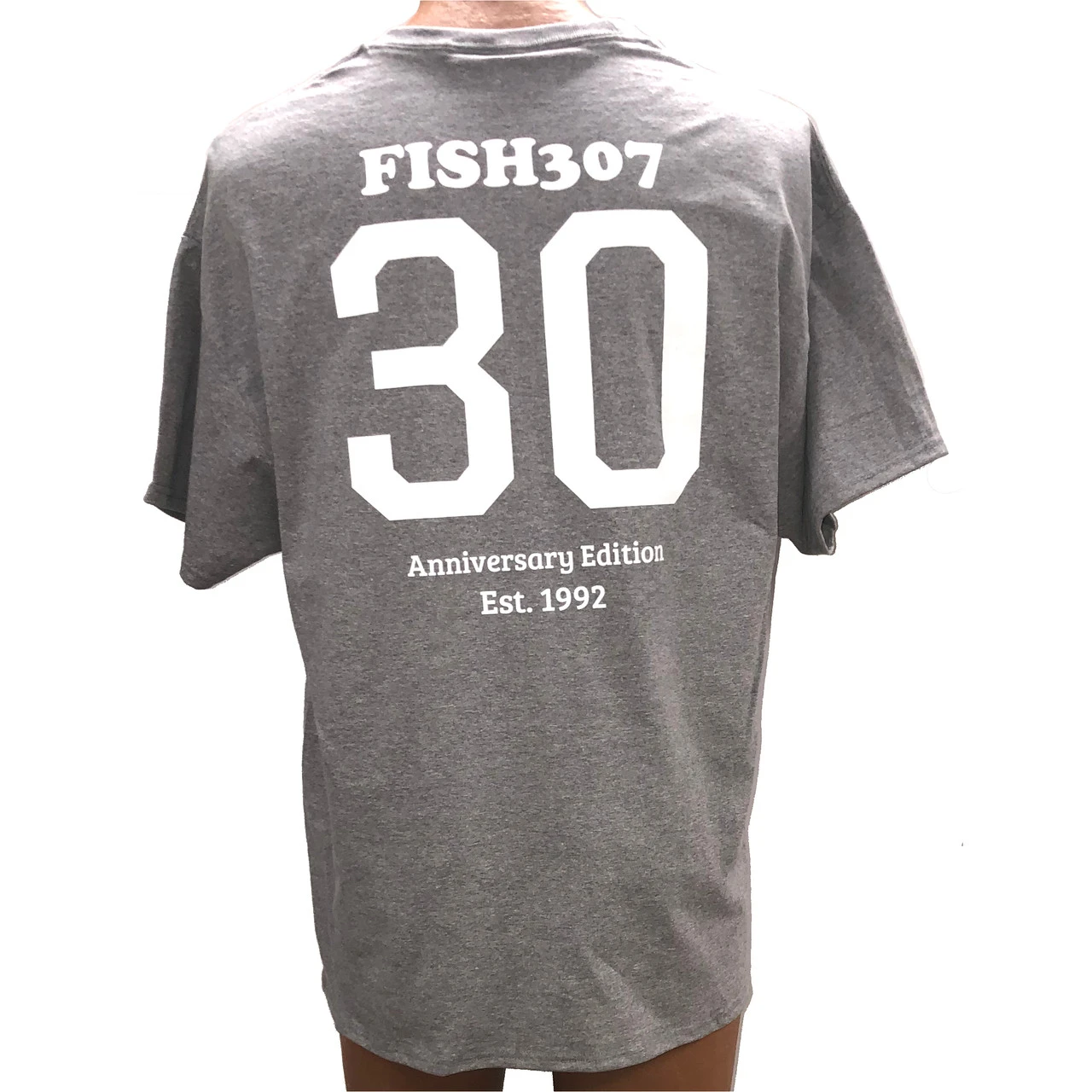 FISH307 Short Sleeve 2020-2021 Gray Anniversary Edition T-Shirt 4 FISH307 Short Sleeve 2020-2021 Gray Anniversary Edition T-Shirt - Image 2