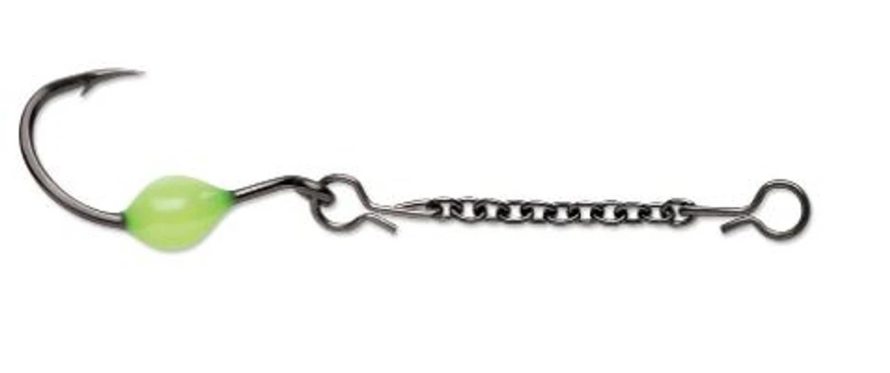 VMC ODC20PCGL Octopus Dropper Chain - Pink Chartreuse Glow 3 VMC ODC20PCGL Octopus Dropper Chain - Pink Chartreuse Glow