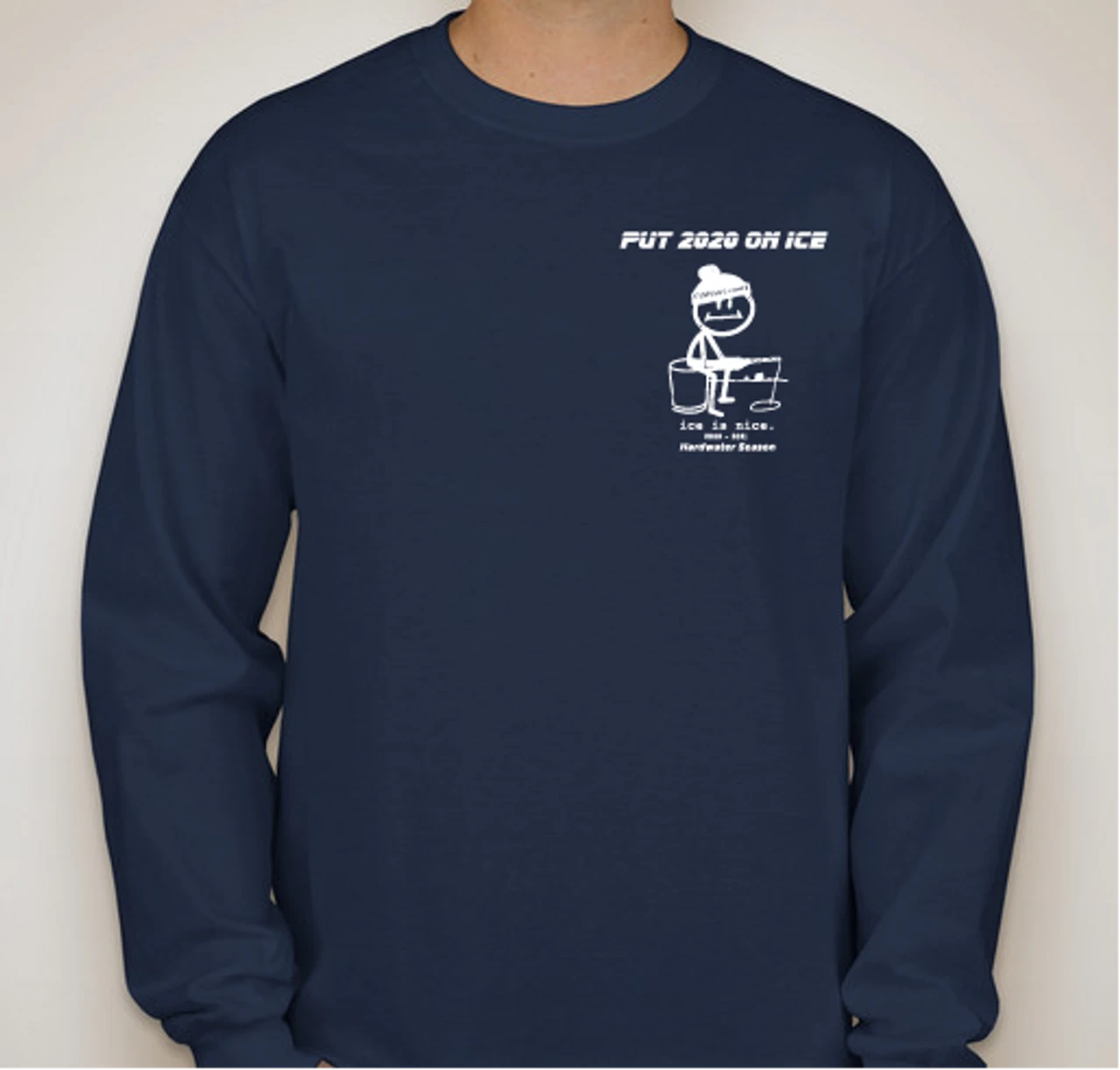 FISH307 Long Sleeve 2020-2021 Ice Fishing T-Shirt 3 FISH307 Long Sleeve 2020-2021 Ice Fishing T-Shirt