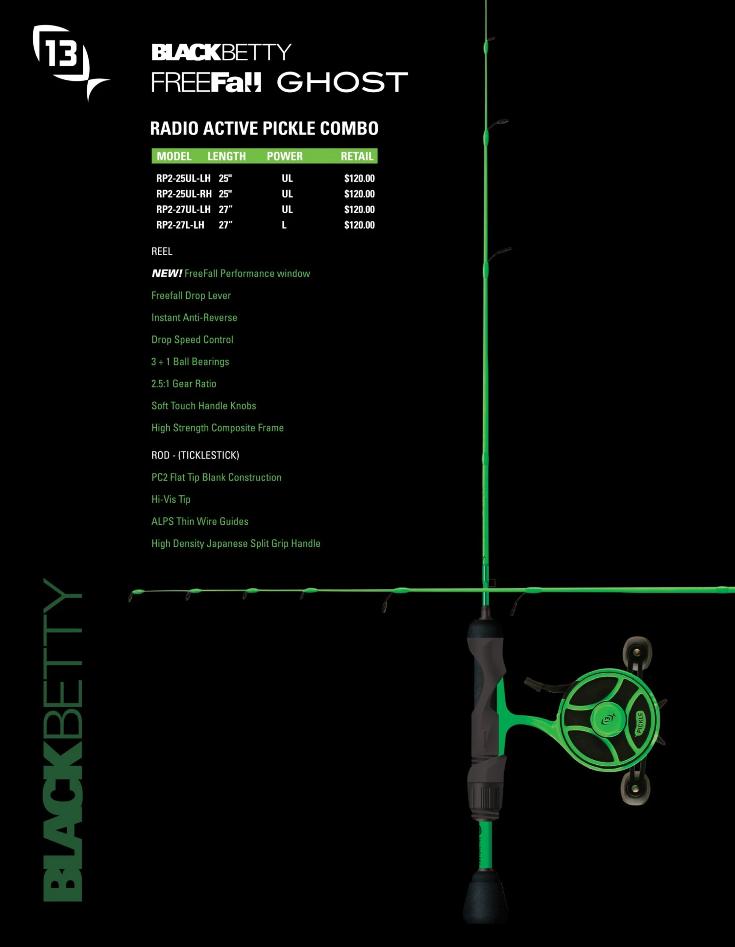 13 Fishing Radioactive Pickle Ice Combo 6 13 Fishing Radioactive Pickle Ice Combo - Image 4