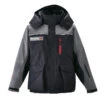 Striker Ice - Trekker Jacket - Black / Gray -Fishing Supplies Store TrekkerJacketFront 1800x1800 55999.1667310162