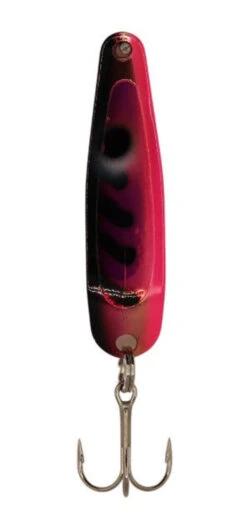 Michigan Stinger Spoons - SCORPION SIZE - XCU456PUV - Copper Smooth - Purple Perch