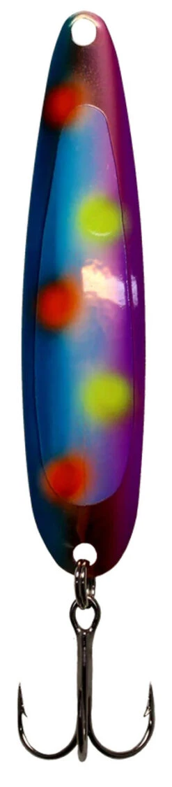 Michigan Stinger Spoons - SCORPION SIZE - XCU497UV - Fruit Loops UV