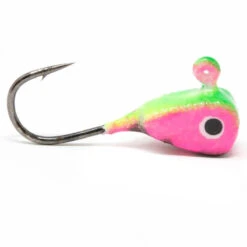 Clam Dave Genz Drop-Kick 25 Clam Dave Genz Drop-Kick -Fishing Supplies Store drop kick jig chartruese pink glow spot