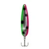 Michigan Stinger Spoons - STINGRAY SIZE - NSHWM - Silver Hammered - Watermelon -Fishing Supplies Store nshwm 87667.1652373555
