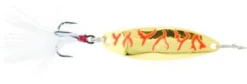 Clam Leech Flutter Spoon -Fishing Supplies Store red tiger