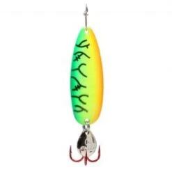 Clam Pro Tackle Ribbon Leech Flutter Spoon -Fishing Supplies Store ribbon leech spoon glow firetiger lightning 1