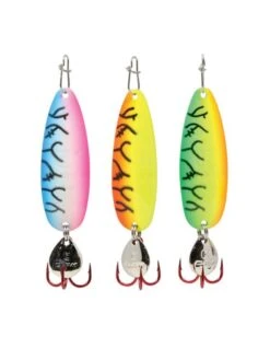 Clam Pro Tackle Ribbon Leech Flutter Spoon Kit