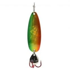 Clam Pro Tackle Ribbon Leech Flutter Spoon -Fishing Supplies Store ribbon leech spoon perch holo 1