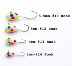 Widow Maker Dropper Glow Tungsten Jigs -Fishing Supplies Store size