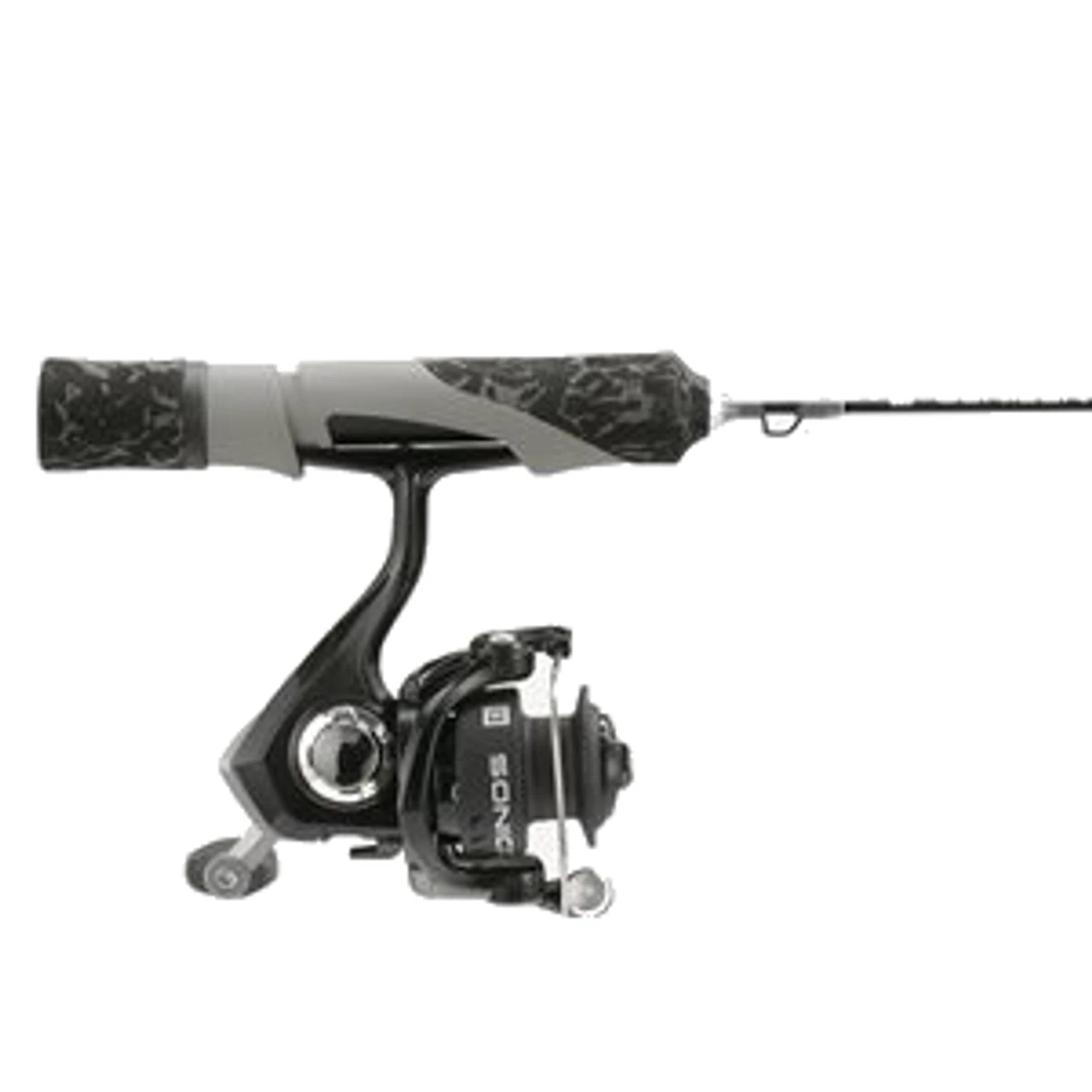 13 Fishing - SoniCor Stealth Edition Ice Combo 24" L - Black And Gray Camo 4 13 Fishing - SoniCor Stealth Edition Ice Combo 24" L - Black And Gray Camo - Image 2