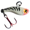 Kenders Tungsten T-Rip Mini Vibe Bait - 3/4" - White Tiger Glow -Fishing Supplies Store t153 09423.1607018160