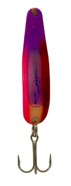 Michigan Stinger Spoons - SCORPION SIZE - XCU61PBUV - Purple Pooh Blu UV